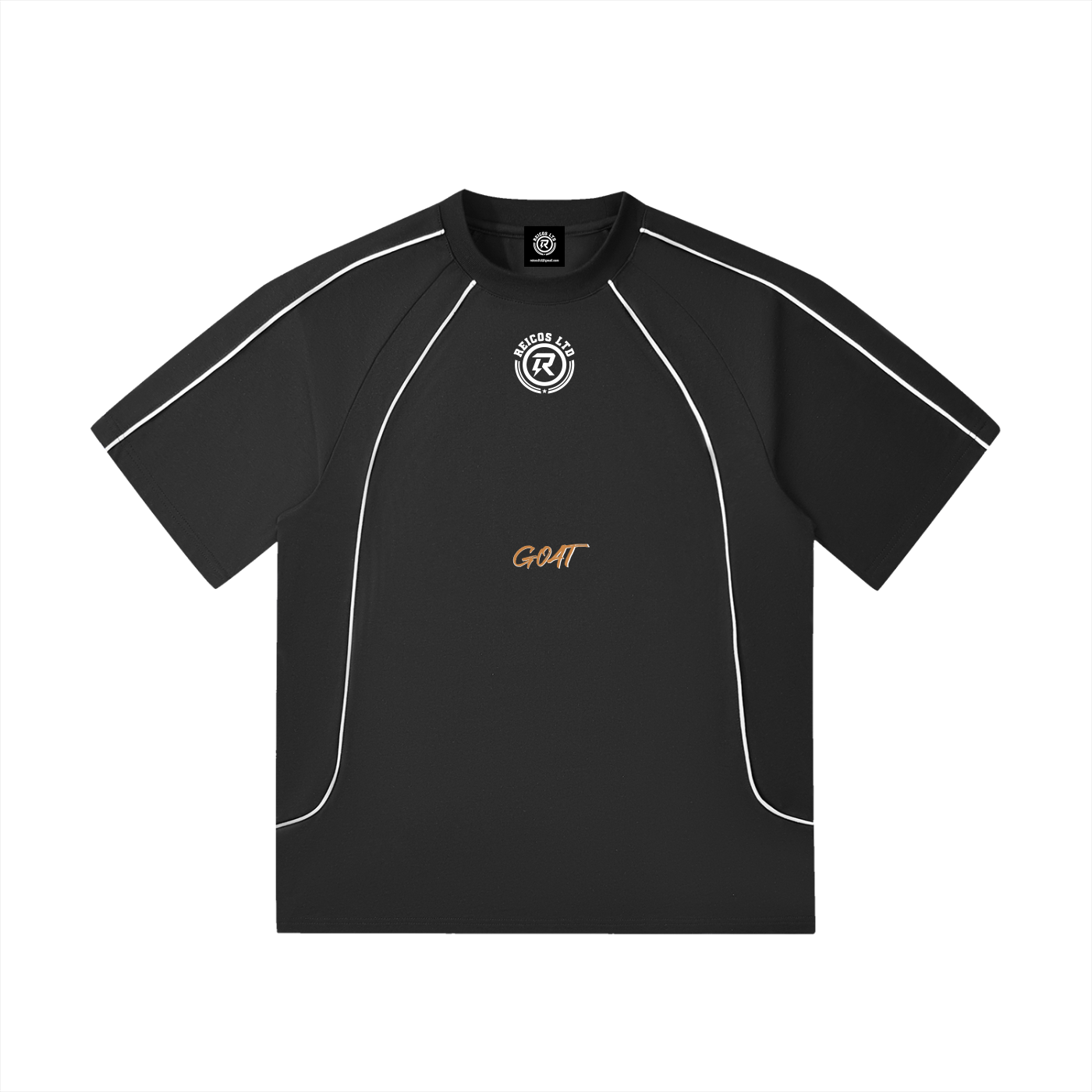 GOAT Contrast Stitch Raglan T-Shirt