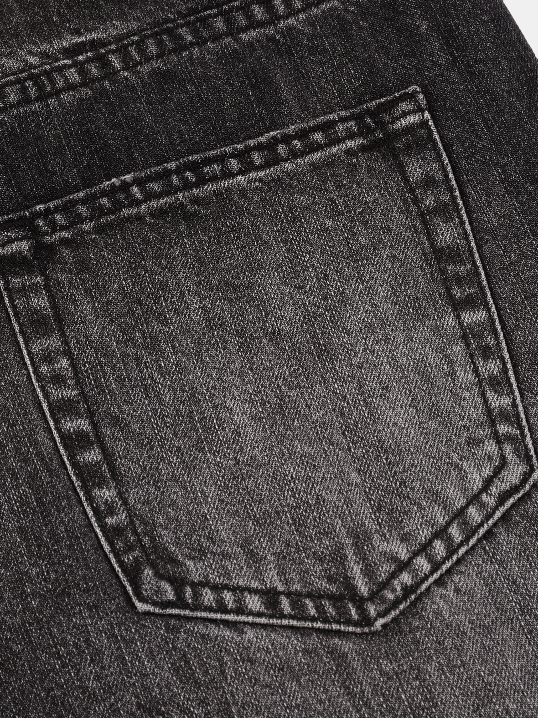 Men’s Vintage Wash Wide Leg Jeans